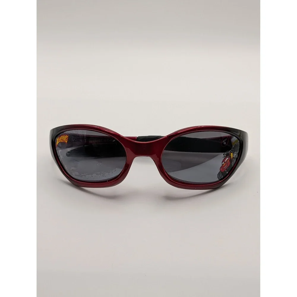 Disney Pixar Cars Lightning McQueen Kids Sunglasses Red Black FAC-033366-20357